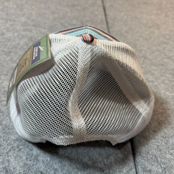 Sts Ranchwear Trucker Hat Mens One Size Multicolor Aztec Adjustable Snapback Cap - Picture 2 of 5